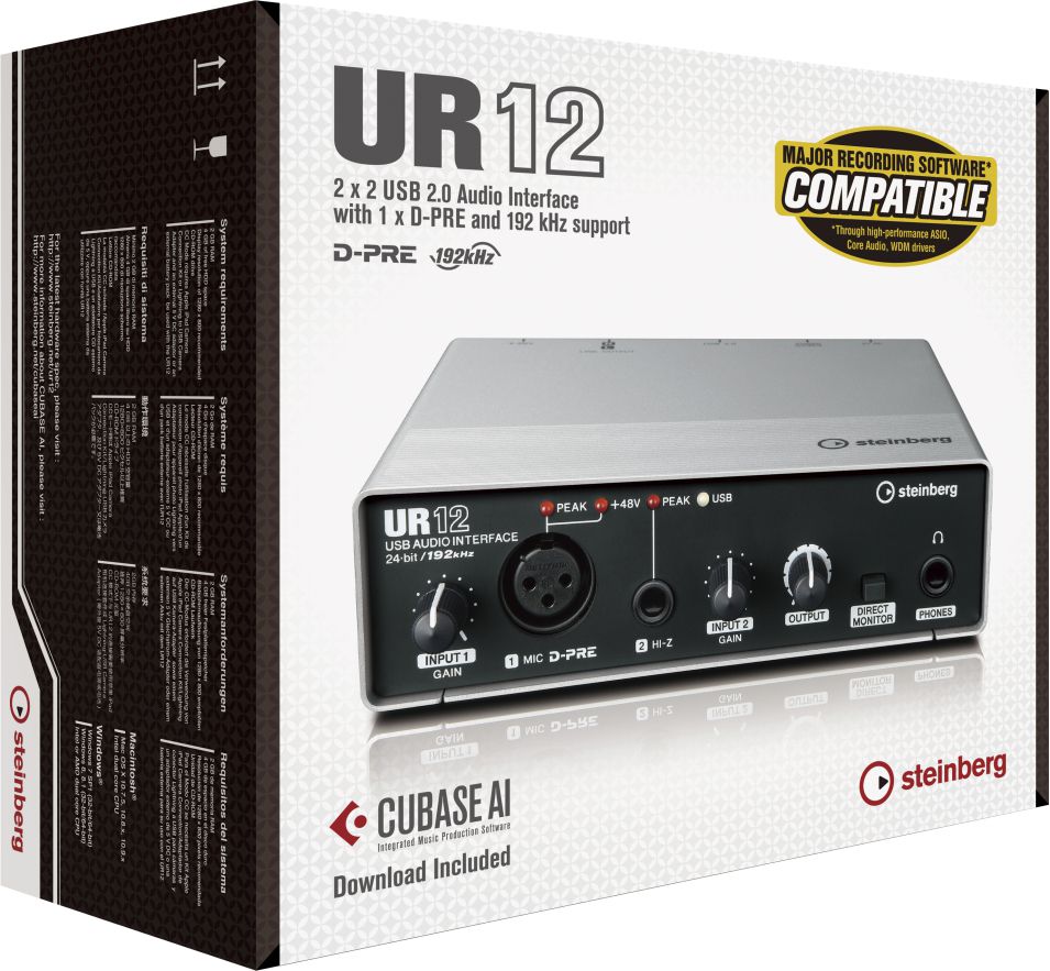 STEINBERG INTERFACE UR12 - Home