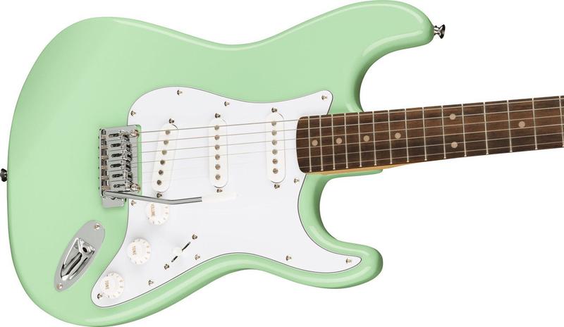 Guitarra Fender Squier Affinity Strato Surf Green 0378000557 - Home