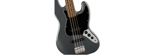 Baixo Fender 4c Squier Aff JB Charcoal Frost Metallic - Home