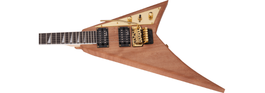 Guitarra Jackson Rhoads Mah JS32 RR Natural Gold - Home