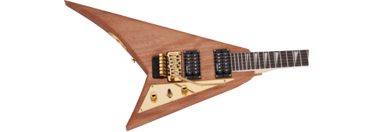 Guitarra Jackson Rhoads Mah JS32 RR Natural Gold - Home