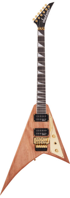 Guitarra Jackson Rhoads Mah JS32 RR Natural Gold - Home