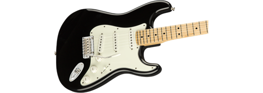 Guitarra Fender Mexican Player Stratocaster Black Gloss - Home