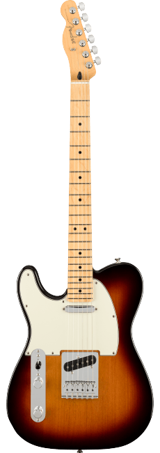 Guitarra Fender Mex Player Telecaster Canhoto 3-color Sunburst - Home