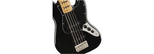 Baixo Fender 5c Squier Classic Vibe '70s Jazz Bass Black - Home