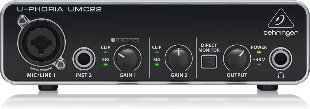 Behringer Interface UMC22 - Home