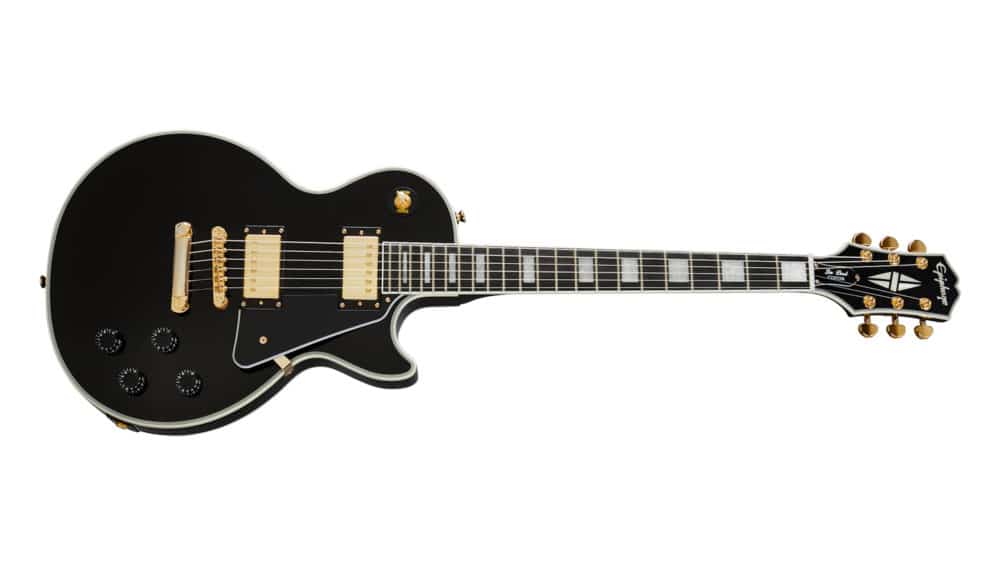 ケース付き！Epiphone by Gibson Les Paul Custom EPIPHONE GUIT LES PAUL CUSTOM EBONY - Home