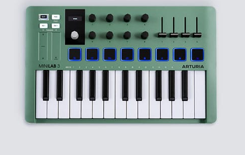 ARTURIA MiniLab 3 MIDI コントローラー ARTURIA CONTROLADOR MINILAB 3 DEEP MINT EDITION - Home