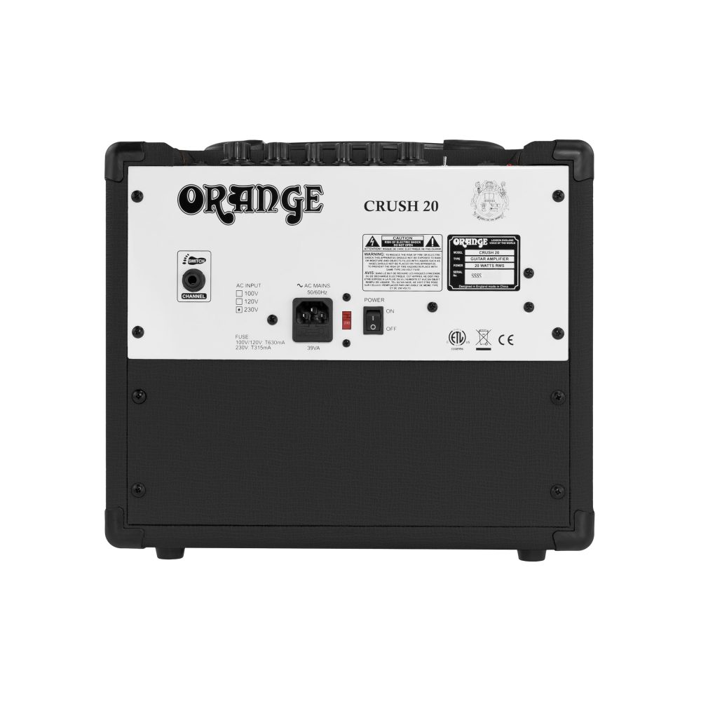 ORANGE CX GUIT CRUSH 20 BLACK - Home