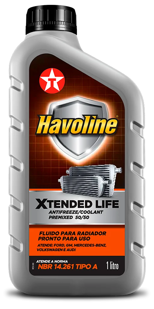 Fluido Radiador Havoline XLC Pronto Uso 50/50 – 1L - Trevilub