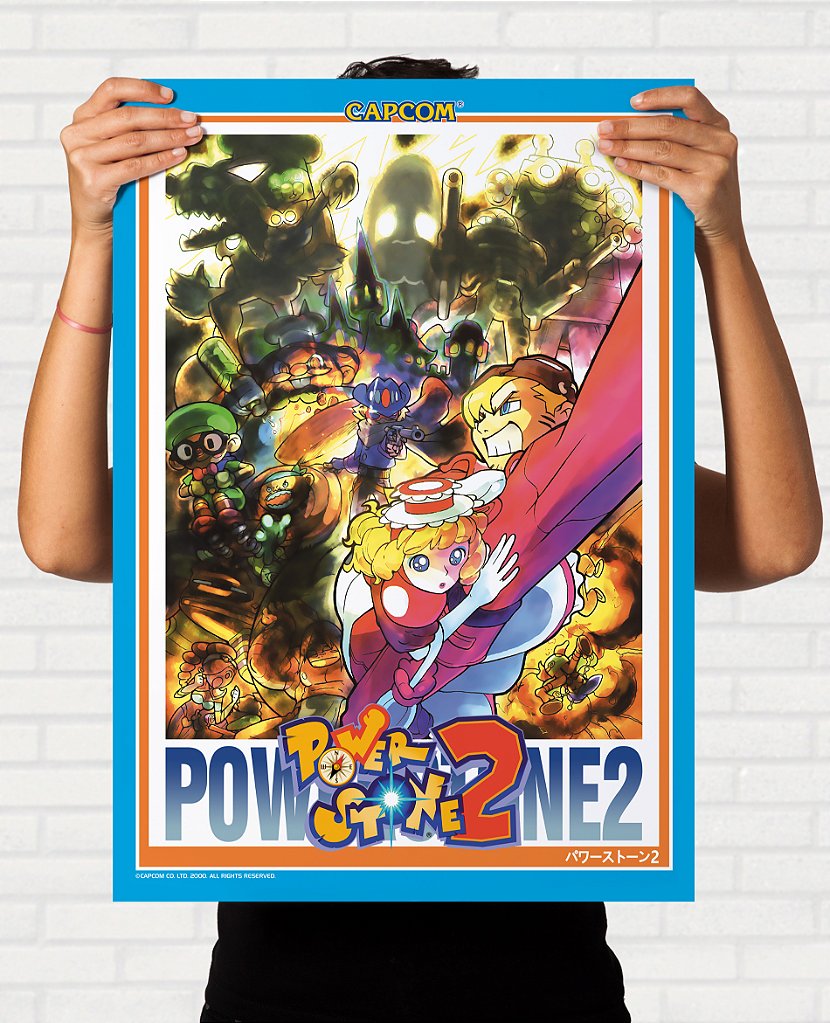 Poster Power Stone 2 - Arcade Pôster Japonês - Final Frame