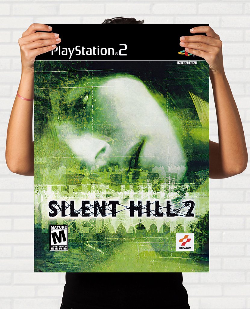 Quadro Capa do Silent Hill 2 - Sony PlayStation 2 - Final Frame
