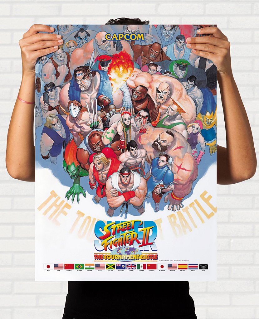 Quadro Super Street Fighter 2 The Tournament Battle - Final Frame