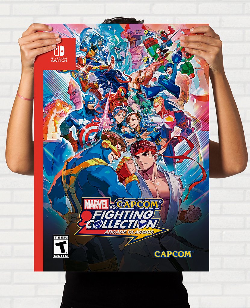 Poster Marvel vs Capcom Fighting Collection - Nintendo Switch