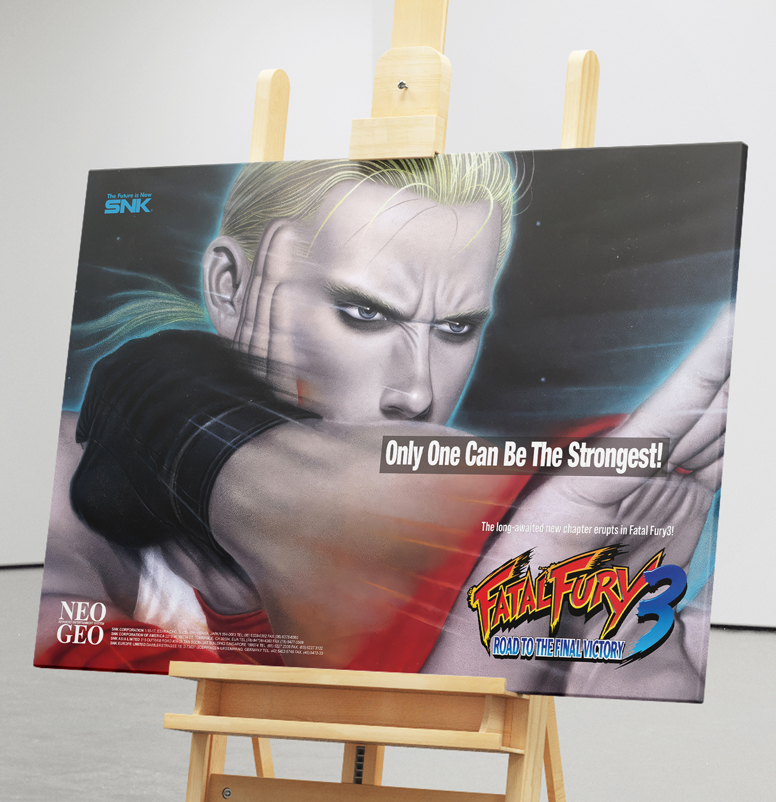 Poster Fatal Fury 3 Road To The Final Victory Andy Bogard Pôster