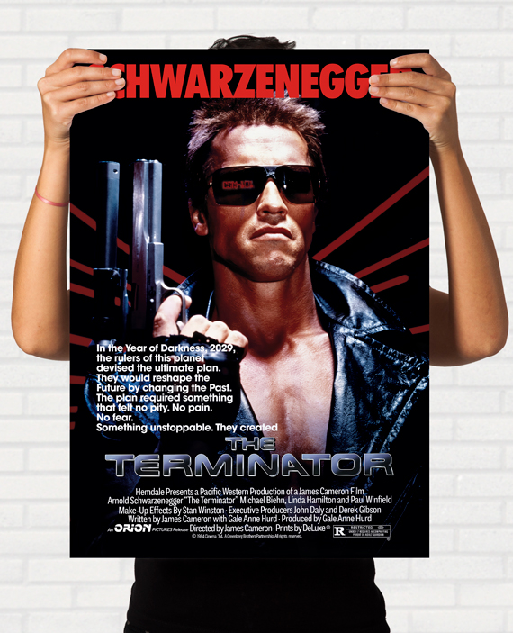 Poster O Exterminador do Futuro - The Terminator - Pôster Filme