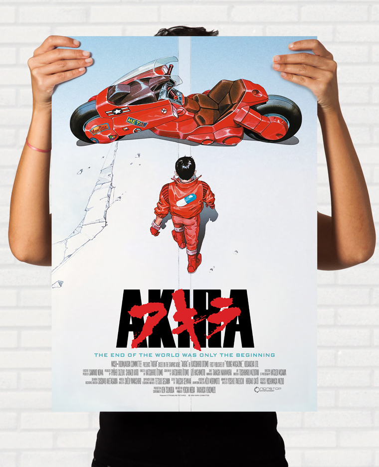 Quadro Akira Pôster Clássico Animação - Final Frame Quadros