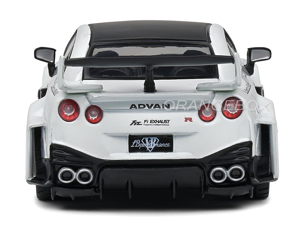 Nissan GTR R35 LB Silhouette 1:43 Solido Branco - Atacado de
