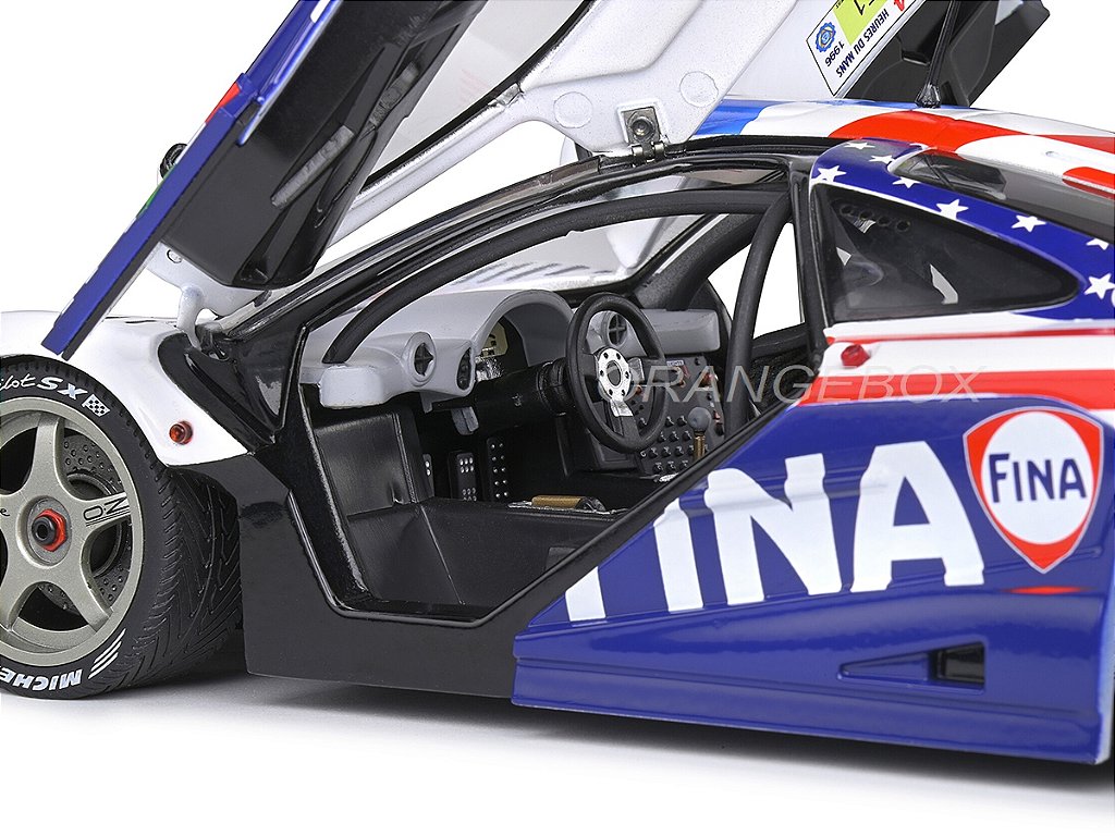 McLaren F1 GTR 1996 Short Tail 24 Horas Le Mans Piquet 1:18 Solido