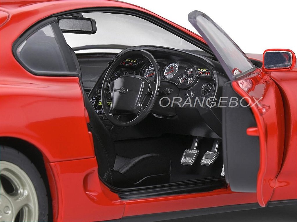 Toyota Supra Mk.4 (A80) 1993 1:18 Solido Vermelho - Atacado de