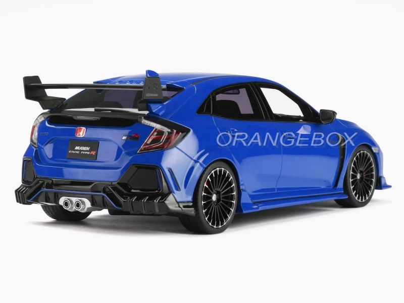 Honda Civic FK8 Type R 1:18 OttOmobile Azul - Atacado de Miniaturas