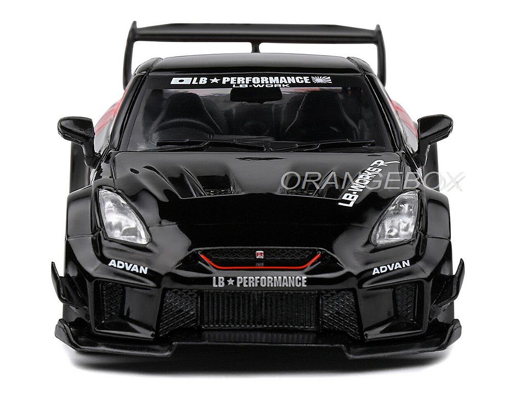 Nissan GTR R35 LB ADVAN 1:43 Solido - Miniaturas Colecionáveis