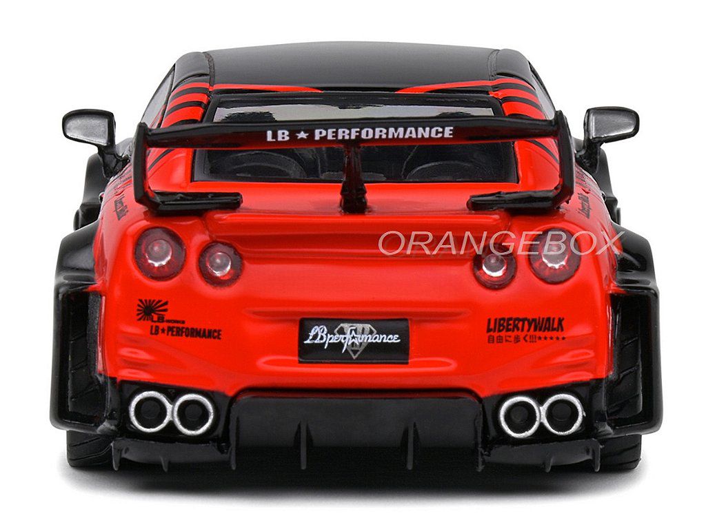 Nissan GTR R35 LB ADVAN 1:43 Solido - Atacado de Miniaturas