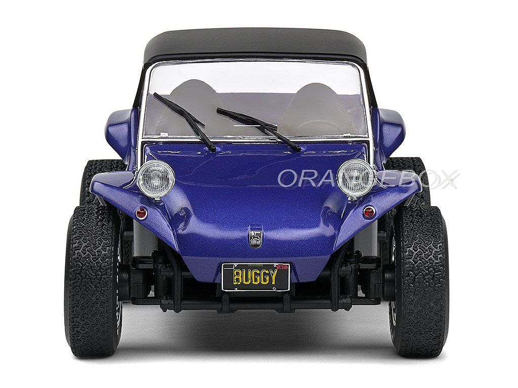 205-034 ソリド 1/18 バギー MEYERS MANX Blue Meyers Manx Buggy 1965 1:18 Solido Azul - Atacado de Miniaturas