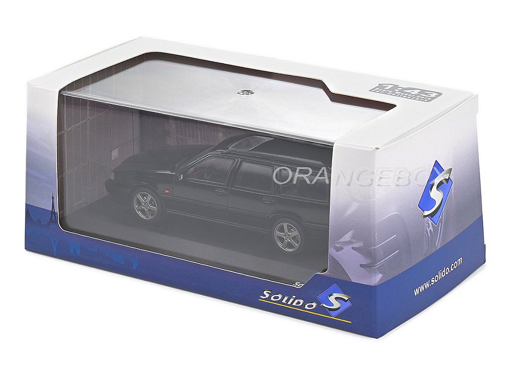 Volvo 850 T5R Turbo 1995 1:43 Solido Preto - Atacado de Miniaturas