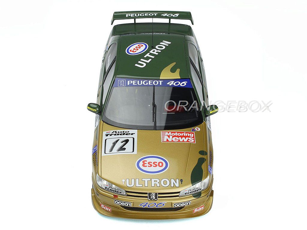 Peugeot 406 BTCC 1:18 OttOmobile - Atacado de Miniaturas
