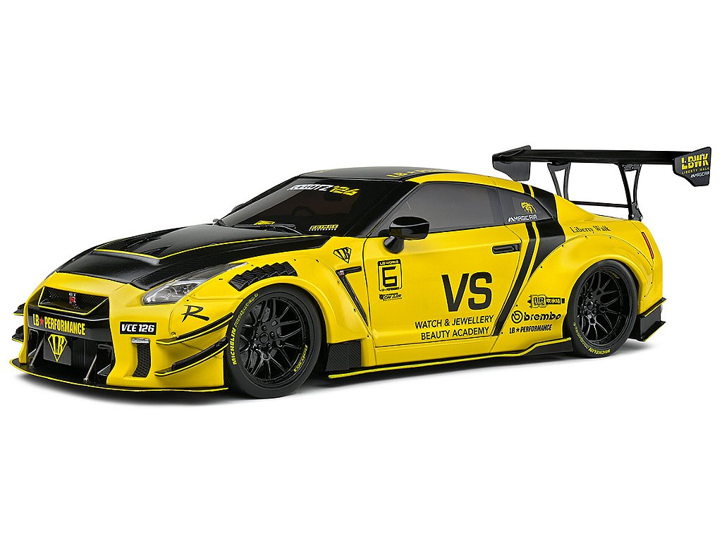 Nissan GT-R (R35) Liberty Walk Body Kit 2.0 2020 1:18 Solido
