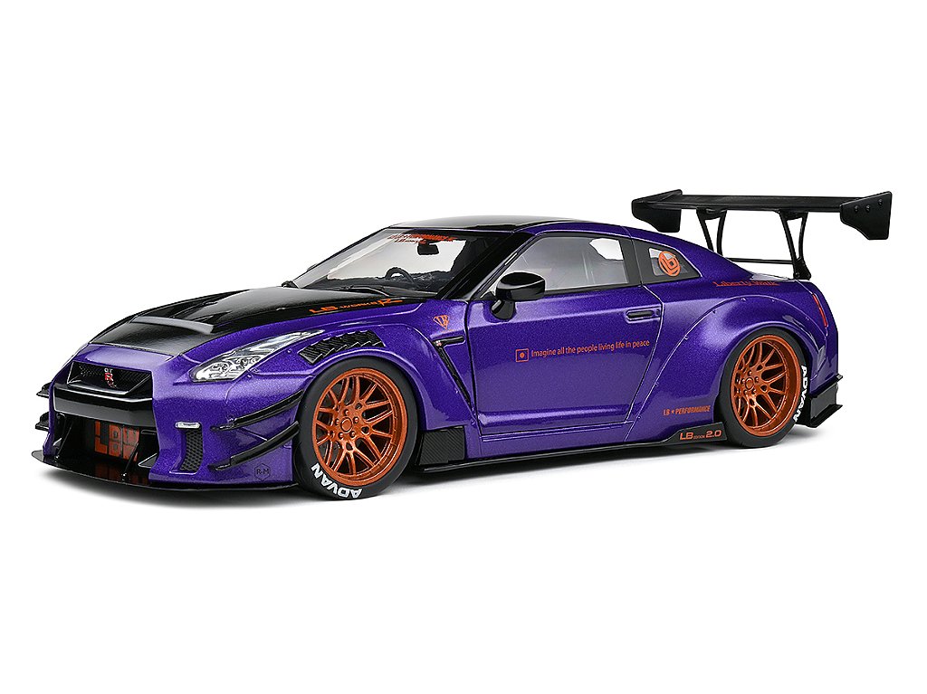 Nissan GT-R (R35) 2022 Liberty Walk Body Kit 2.0 1:18 Solido