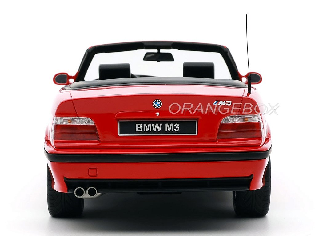 BMW E36 M3 Convertible 1995 1:18 OttOmobile Vermelho - Miniaturas