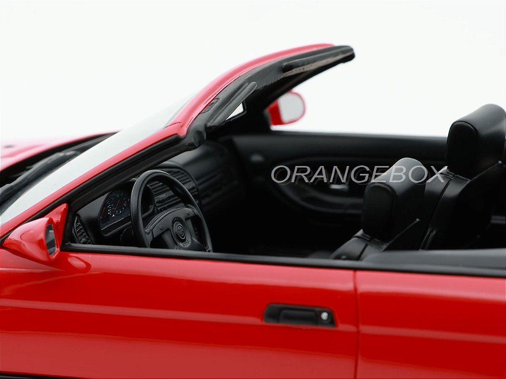 BMW E36 M3 Convertible 1995 1:18 OttOmobile Vermelho - Miniaturas