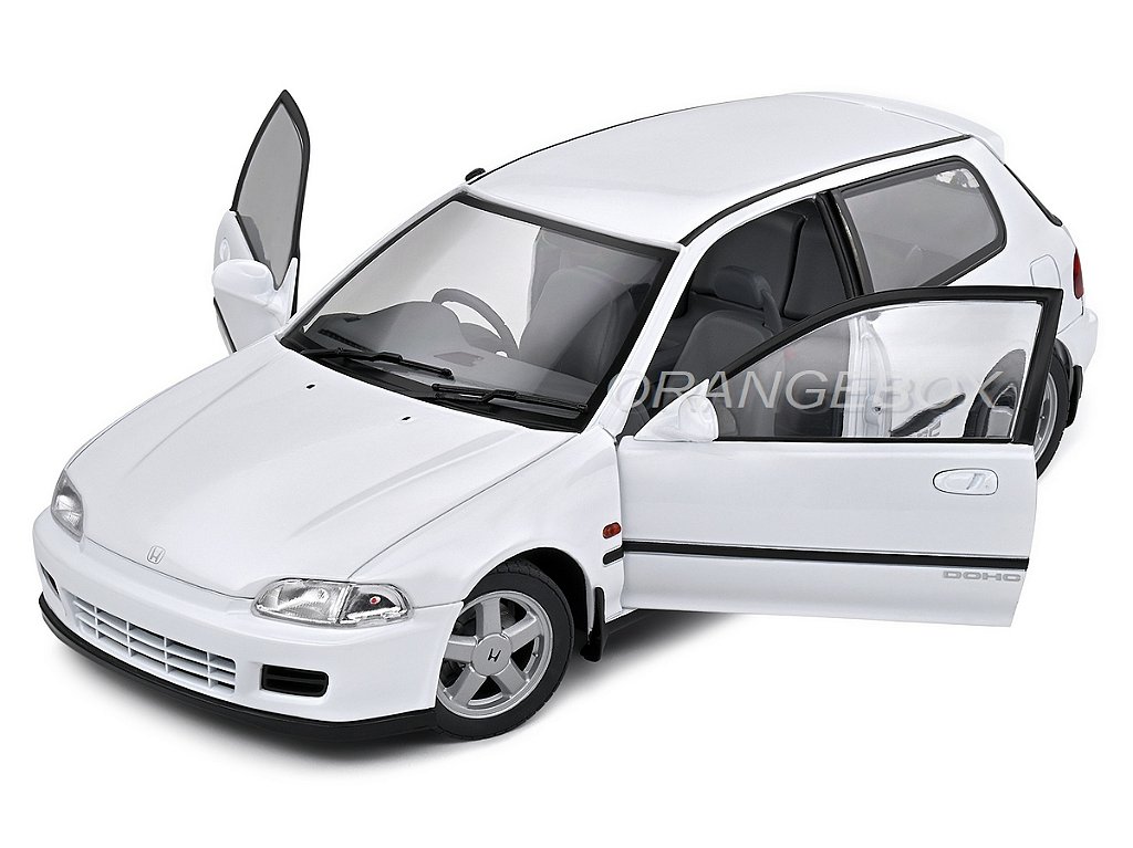 Honda Civic (EG6) 1991 1:18 Solido Branco - Atacado de Miniaturas