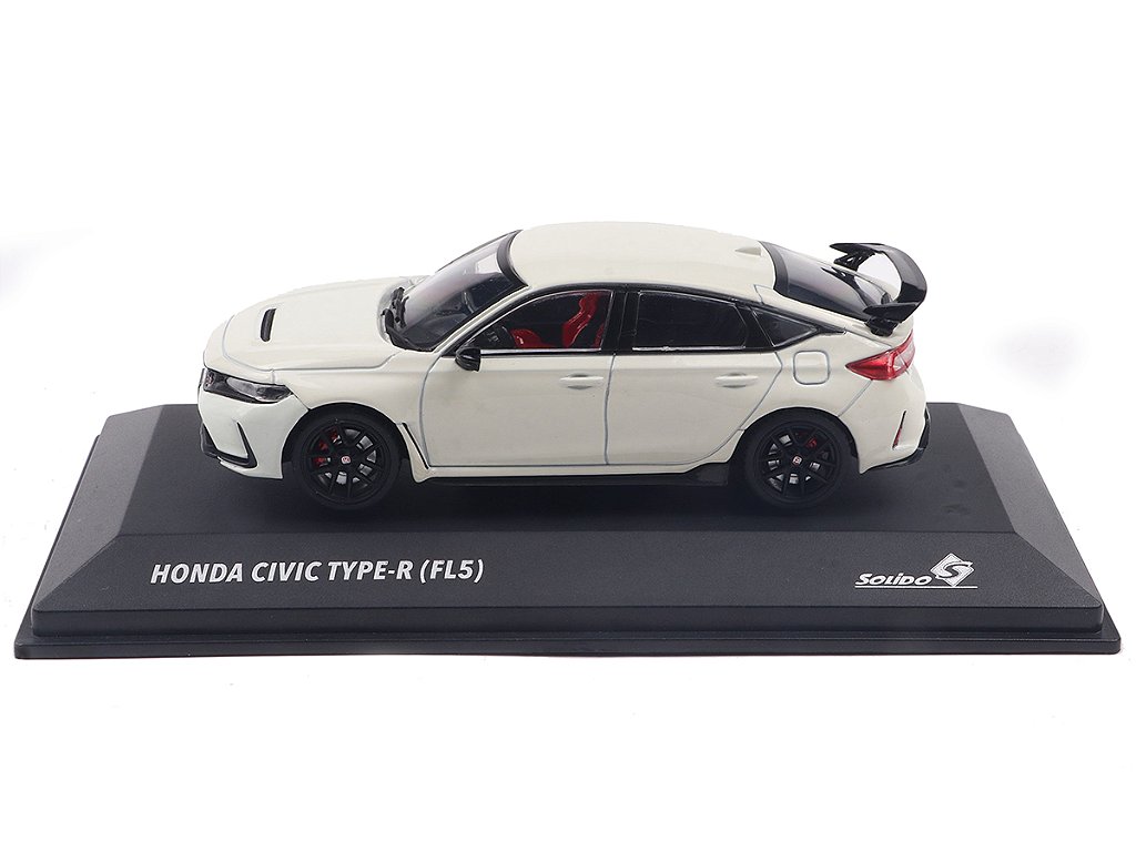 Honda Civic Type R 2022 1:43 Solido Branco - Atacado de Miniaturas