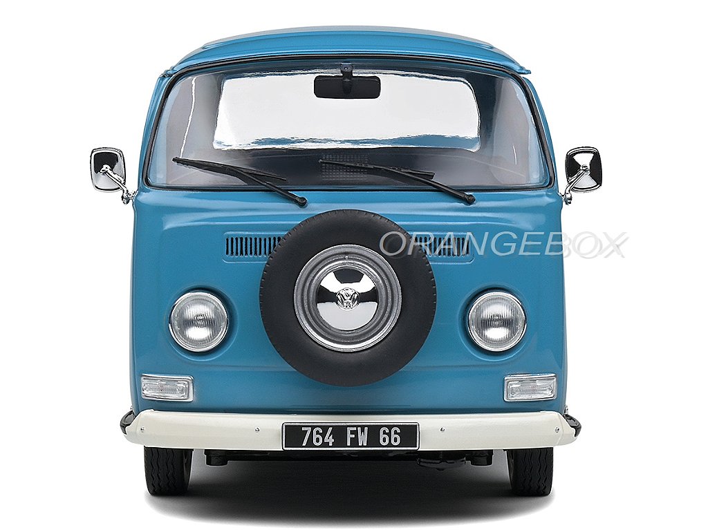 1/18 GT091 BENT. T2 BLUE ミニカー Volkswagen Kombi T2 Pick-Up 1968 1:18 Solido Azul - Atacado de