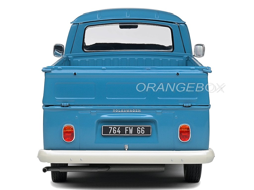 Volkswagen Kombi T2 Pick-Up 1968 1:18 Solido Azul - Atacado de