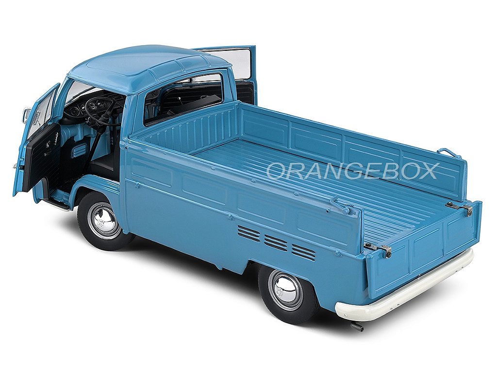 Volkswagen Kombi T2 Pick-Up 1968 1:18 Solido Azul - Atacado de