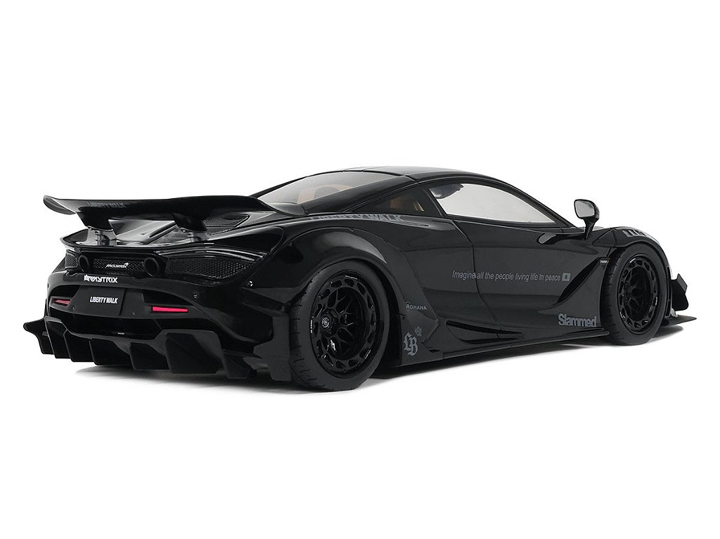 McLaren 720s LB-Works 2023 1:18 GT Spirit Preto - Atacado de