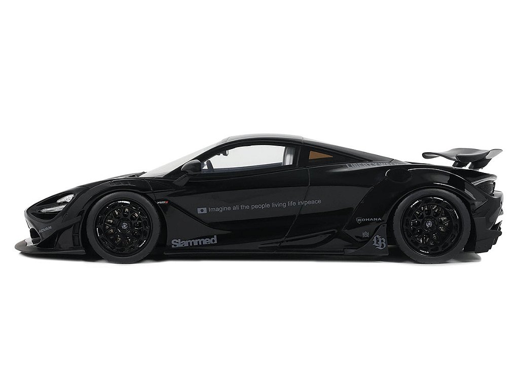 McLaren 720s LB-Works 2023 1:18 GT Spirit Preto - Atacado de