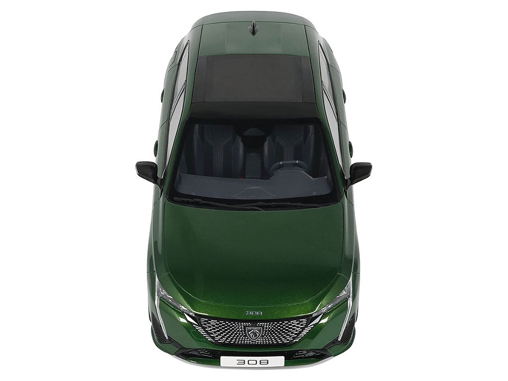PRÉ-VENDA *** Peugeot 308 GT 2022 1:18 OttOmobile Verde