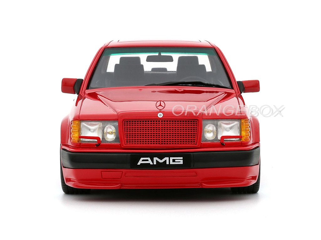 Mercedes Benz 300 E 6.0 AMG 1987 1:18 OttOmobile Vermelho