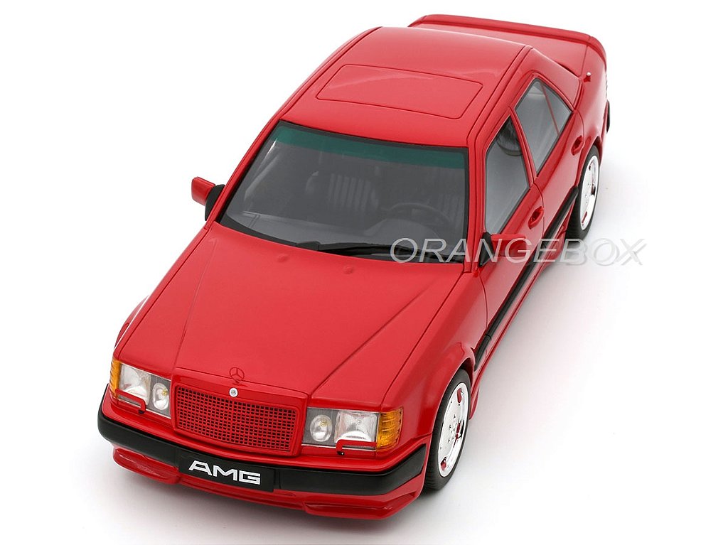 Mercedes Benz 300 E 6.0 AMG 1987 1:18 OttOmobile Vermelho