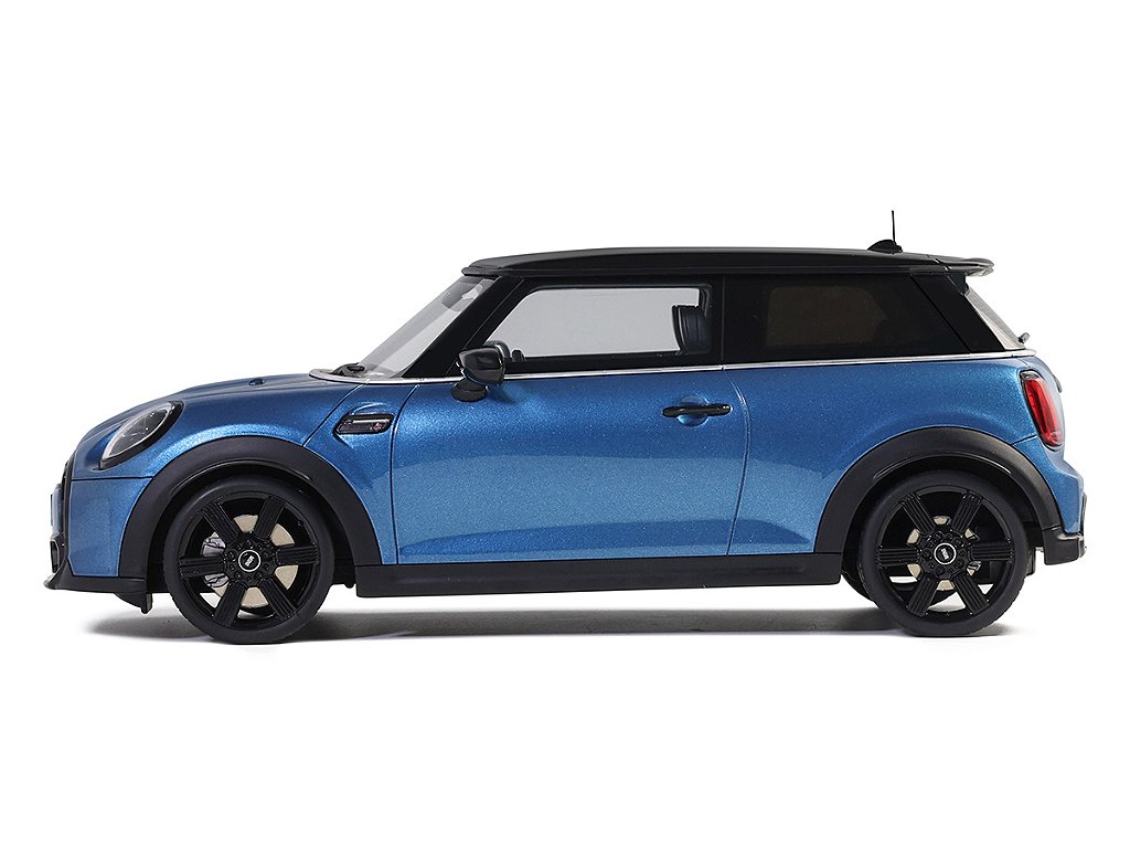 ESG matloon ミニファン 青色 Mini Cooper S 2021 1:18 OttOmobile Azul - Miniaturas Colecionáveis