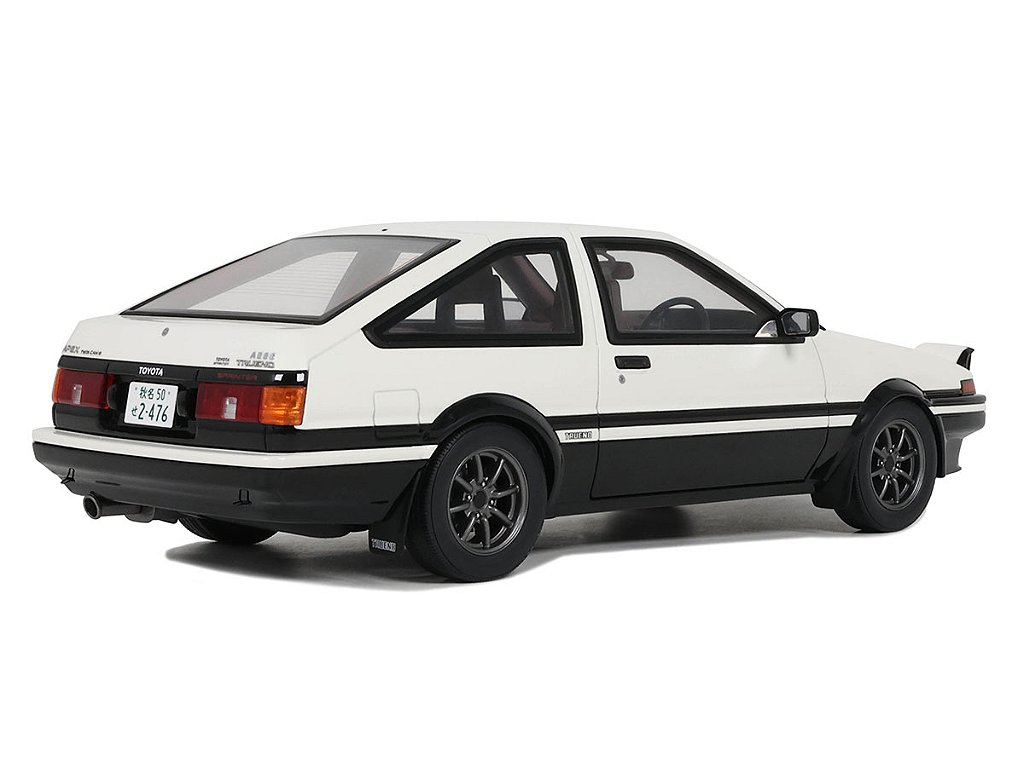 Toyota Sprinter Trueno AE86 1985 1:18 OttOmobile Branco - Atacado