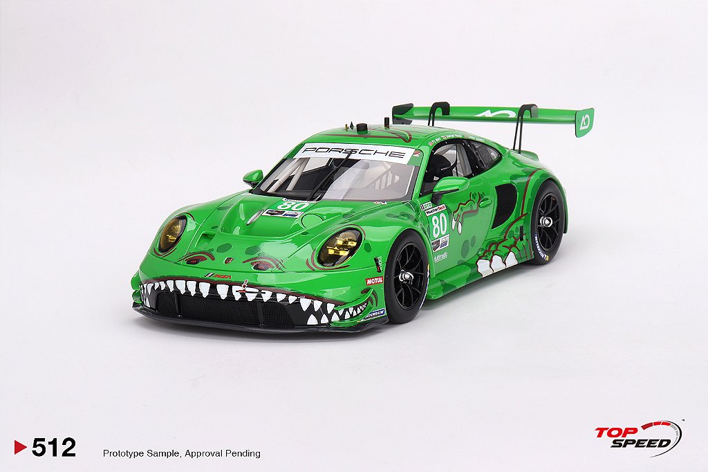 Porsche 911 GT3 R AO Racing 2023 IMSA 12 Horas Sebring 1:18