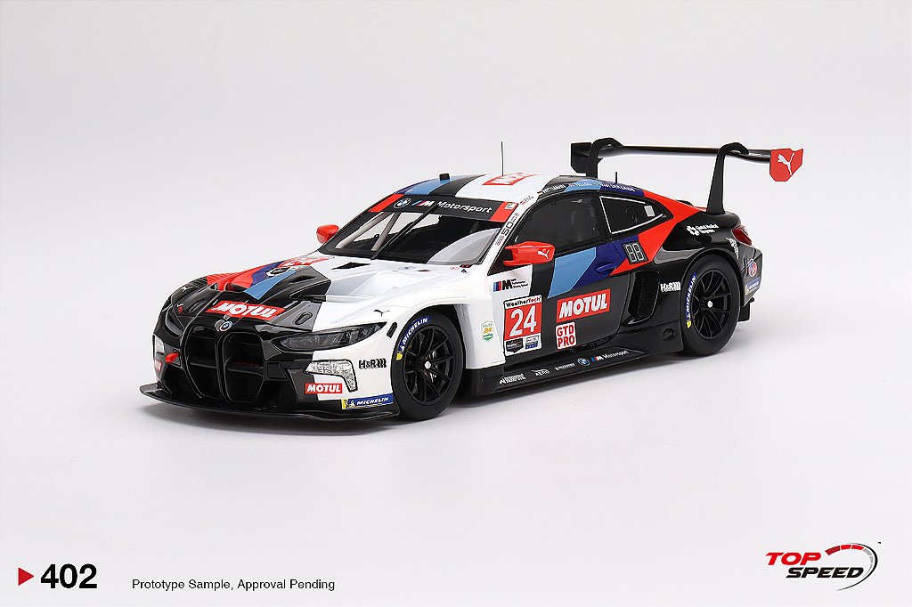 BMW M4 GT3 2022 IMSA 24 Horas Daytona 1:18 TopSpeed - Atacado de
