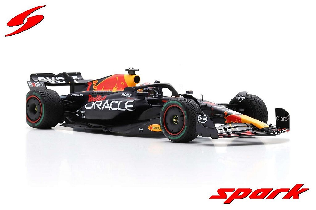 Fórmula 1 Oracle Red Bull Racing RB19 Winner GP Mônaco 2023 Max
