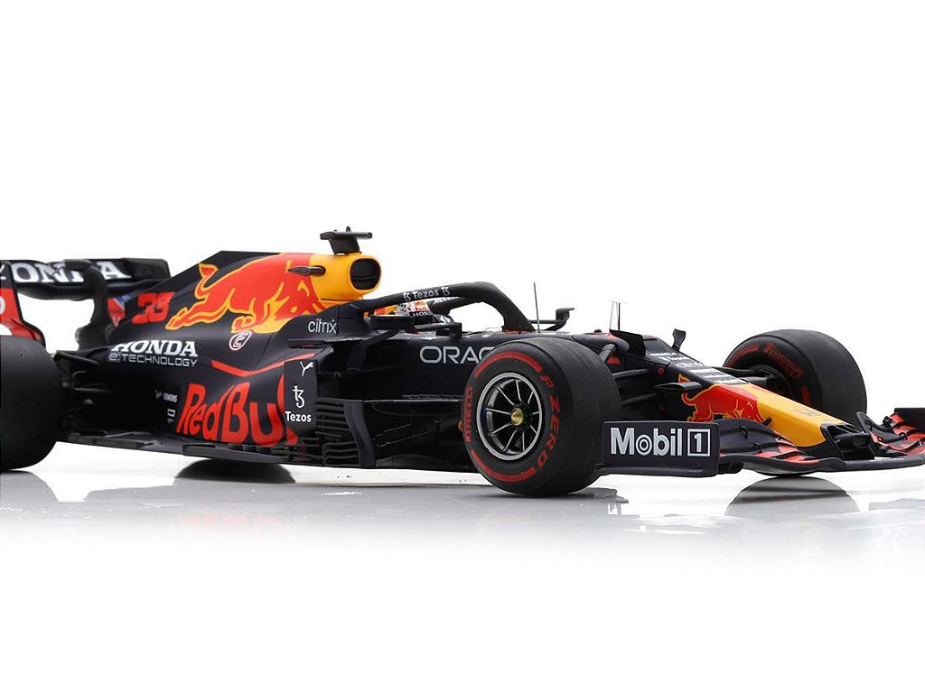 Spark 1/18 Red Bull RB16B Abu Dhabi アブダビ Fórmula 1 Red Bull Racing Honda RB16B Abu Dhabi 2021 Max
